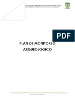 Plan de Monitoreo Arqueologico-Coliseo San Salvador