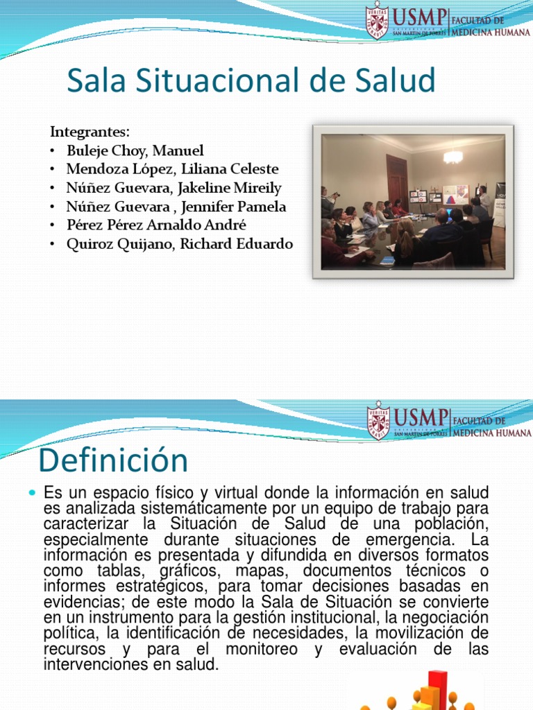 Sala Situacional de Salud. Exposición | PDF | Vigilancia | Evaluación