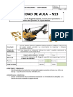 MYEM - LAB 13 - Costos de Elementos de Desgaste Especial, Reserva para Reparaciones y Salario Del Operador - 4C11