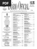 Diário Oficial Estado do Pará