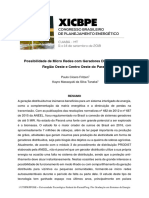 Possibilidade de Micro Redes Com Geradores Distribuídos Na Região Oeste e Centro Oeste Do Paraná