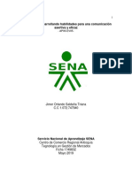 AP06-EV05 Definiendo y Desarrollando Habilidades para Una Comunicación Asertiva y Eficaz