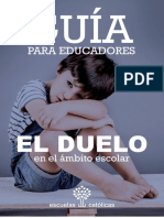 Guia para Educadores El Duelo en El Ambito Escolar