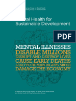 Mental Health Key to Sustainable Development