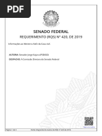 Requerimento apresentado pelo senador Jorge Kajuru