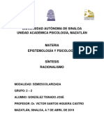 Sintesis de Racionalismo y Psicologia1