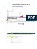 Cara Menghubungkan Database Microsoft Acces 2010 Dengan Visual Studio 2010