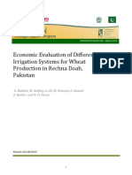 08. Economic Evaluation of Irrigation Systems (Dr Allah Bakhsh)