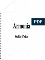 Armonía. Walter Piston