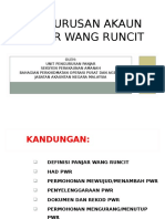 Pengurusan Panjar Wang Runcit