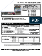 Form 4 2019 Timetable