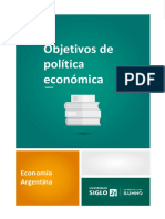 2-Objetivos de Política Económica
