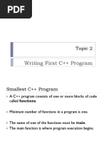 02 Writing First C Program