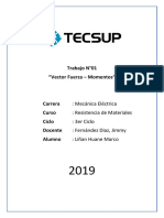 Trabajo Resistencia Materiales N°1