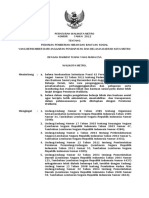 Peraturan Walikota Pedoman Hibah Nomor 3 Tahun 2012