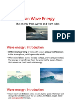Ocean Wave Energy: The Energy From Waves and From Tides