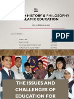 Edu 6003 Slide Advanced Philosophy in Islamic Education