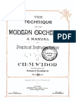 Widor Charles Marie Manual Practical Instrumentation 