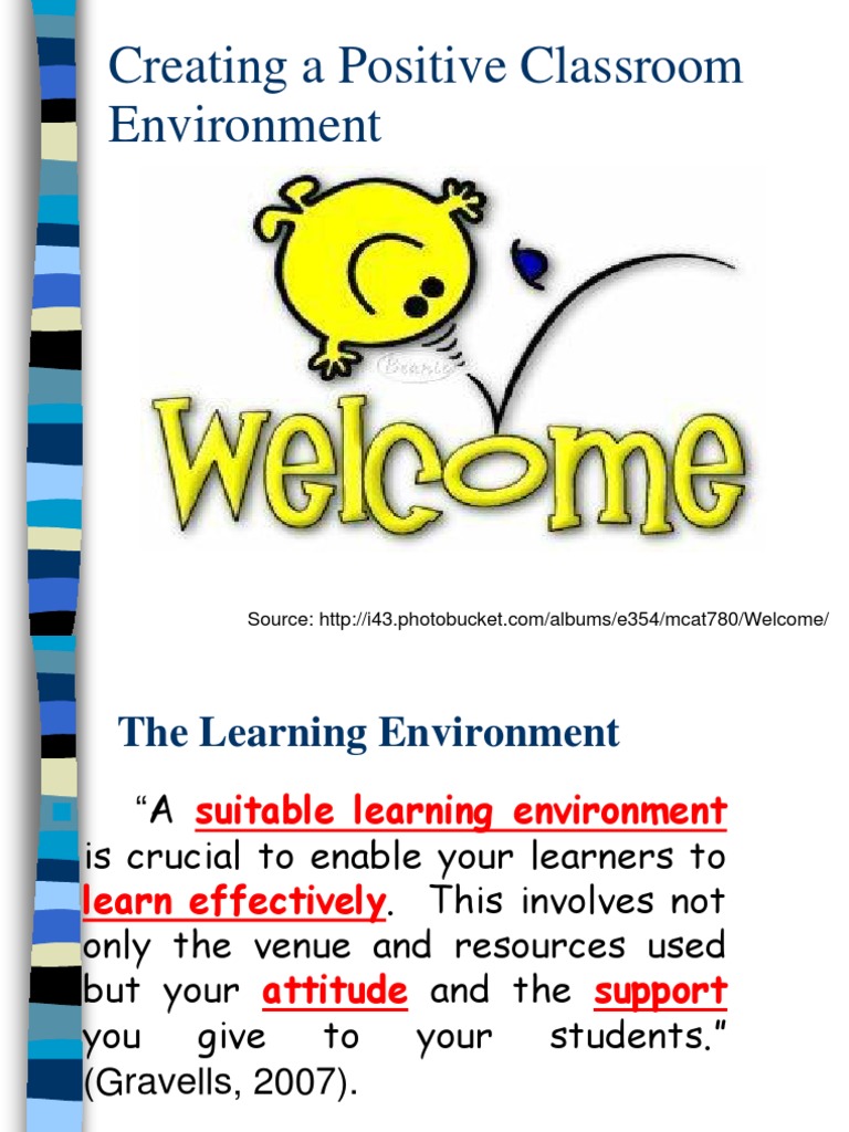 Creating a Positive Learning Environment: Strategies for Structuring ...