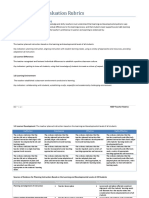 Teacher Rubrics