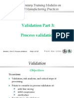 Process Validation General (Validation03)