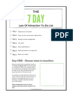 7 Day Law of Attraction
