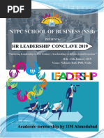 HR Conclave 2019 Brochure