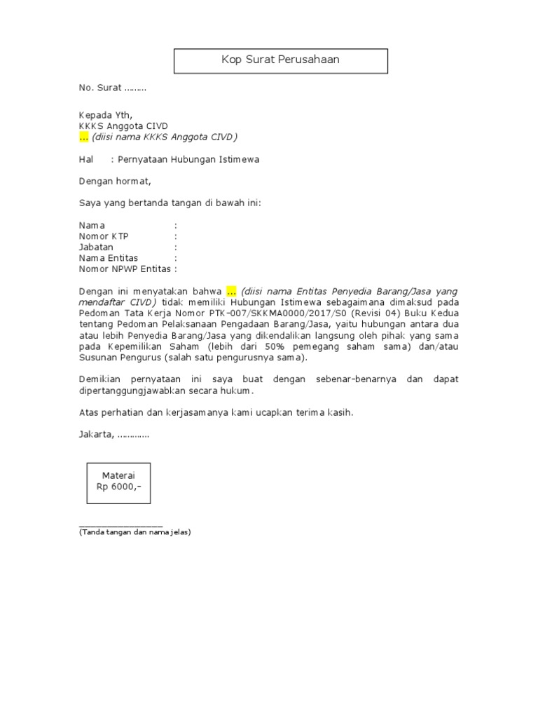 Pernyataan Tidak Memiliki Hubungan Istimewa Pengertian surat berharga atau commercial paper negotiable instruments ialah sebuah dokumen yang memiliki nilai uang yang diakui dan dilindungi oleh hukum untuk kepentingan transaksi perdagangan pembayaran penagihan atau.