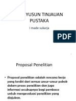 Menyusun Proposal Sukarja