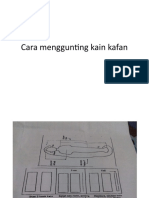 Cara Menggunting Kain Kafan