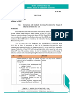 Circular - Instructions and Standard Operating Procedures For Change of Subject