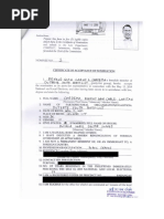 Certificate of Nomination of DUTERTE Youth Substitute Nominee Ronald Cardema