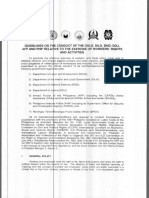 Guidelines On The Conduct of The Dole, Dilg, DND, Doj, Afp and PNP Relative To The Exercise of Workers' Rights and Activities