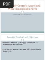 Controls and Form Properties