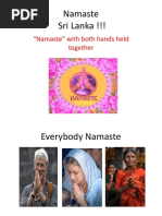 Namaste For Cultural Harmony