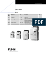 PowerXL DC1 Variable Frequency Drives - Parameter Manual