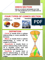 Conics Section: Conic Section Is A Curve Obtained As The Intersection of The Surface of A Cone With A Plane