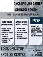 Towards Excellence in English: Klang Kuala Lipis Seremban Gua Musang