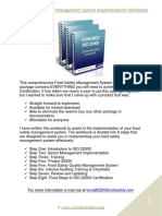 Sample of The Assured FSMS Certification Workbook