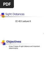 08 Stopping Sight Distance