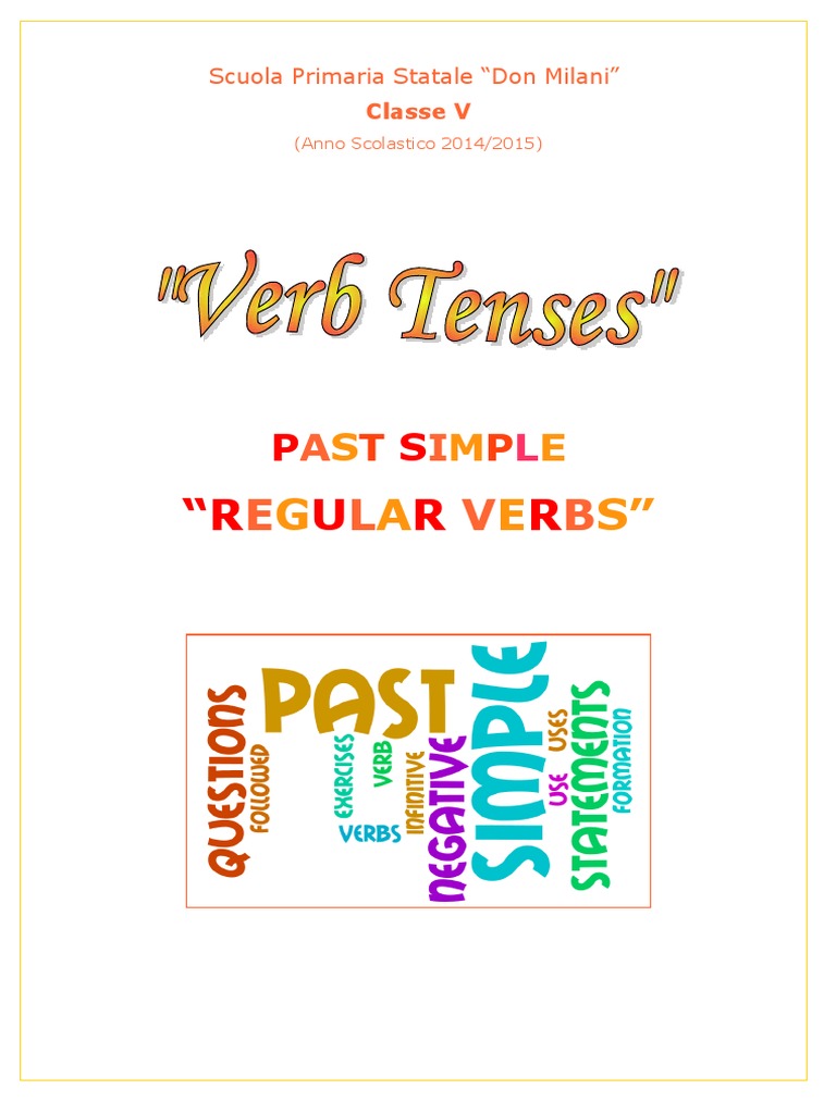 Past Simple: Regular Verbs Guide | PDF | Vowel | Grammatical Tense