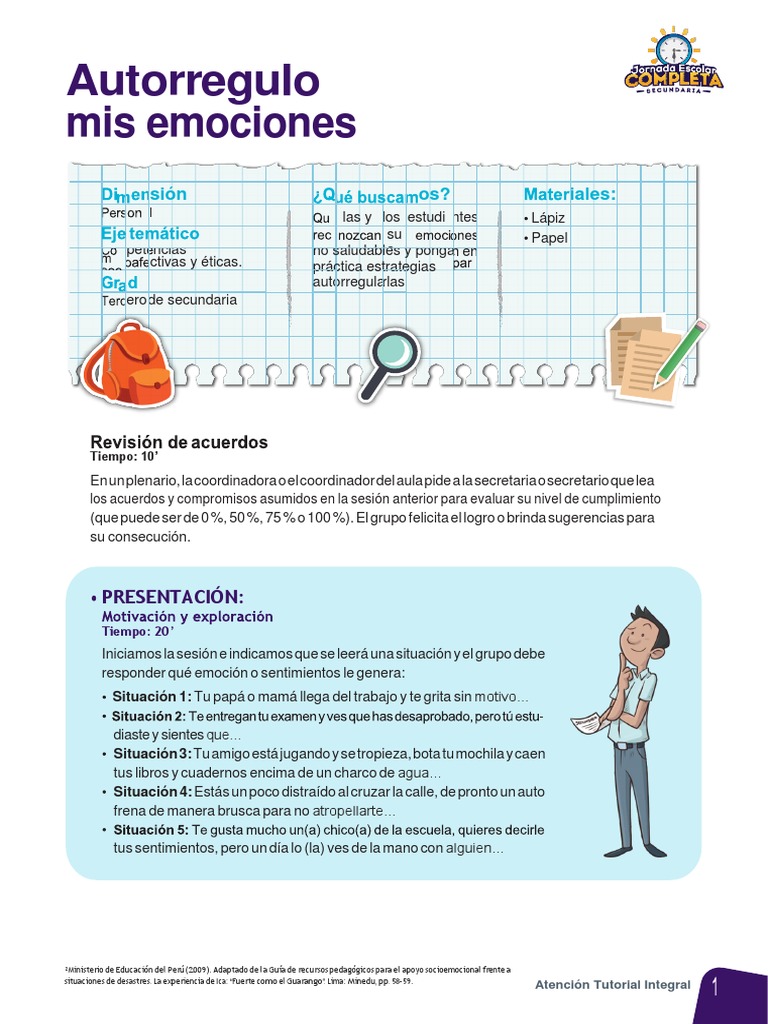Inteligencia Emocional Escolar | PDF | Ira | Las emociones