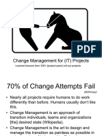 Change Management For (IT) Projects