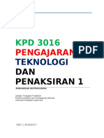 Rancangan Instruksional KPD 3016 Sem1 2016 2017 1