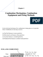 Combustion Mechanism, Combustion Equipment and Firing Methods