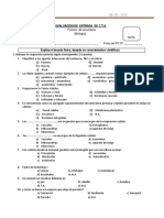 Evaluación de Entrada de 1ro