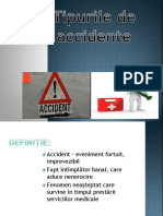 Tipuri de Accidente