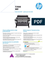 HP Designjet T3500 Production eMFP: The Most Productive Large-Format Color MFP - Prints Up To Size E/A0
