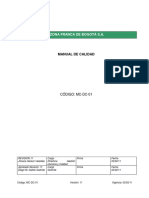 Manual Calidad ZFB 2011