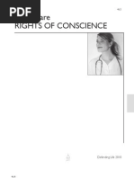 Healthcare Rights of Conscience: Defending Life 2010